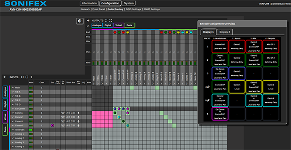 AVN-CU4 Audio Routing