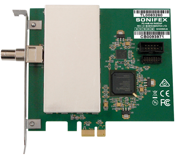 PC-AM6-32 AM Radcap PCle Card (6 to 32 Channels)